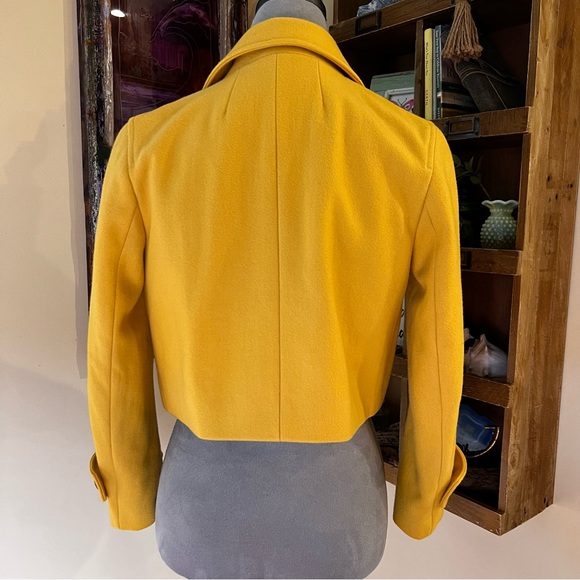 Anthropologie Cropped Wool Peacoat - Picture 3 of 16